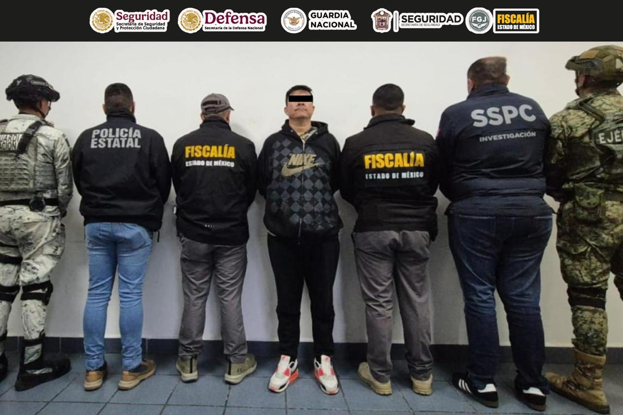 Resultado de la estrategia nacional contra la extorsión, se detuvo a nueve integrantes de un grupo delictivo con orígenes en el estado de Jalisco